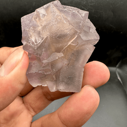 Natural Purple Flourite Spicemen